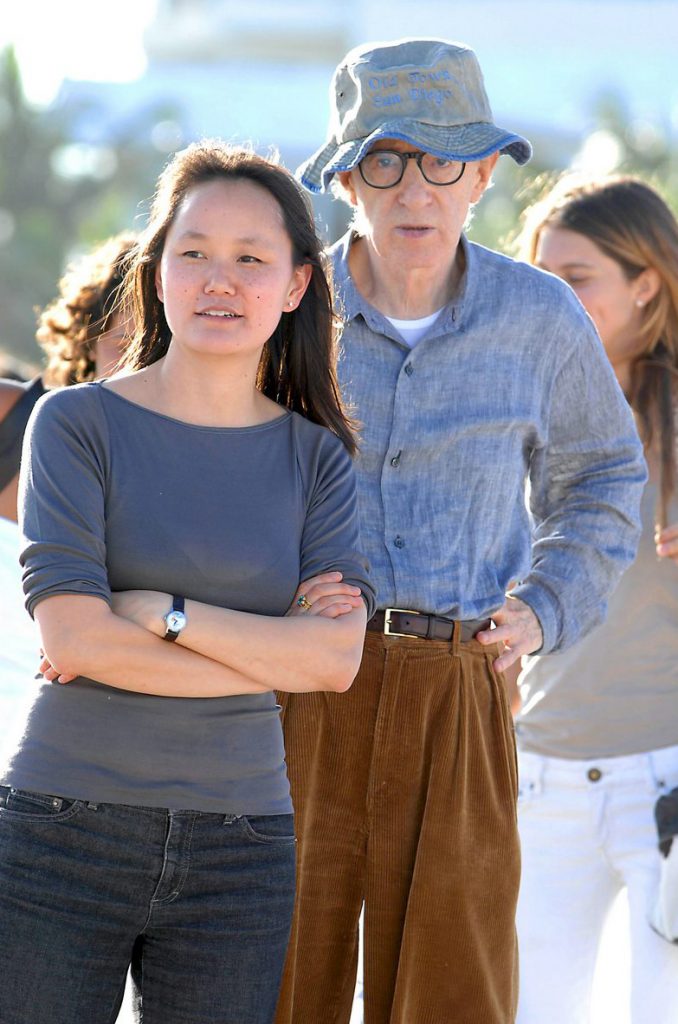 Woody Allen e a atual esposa, Soon-Yi