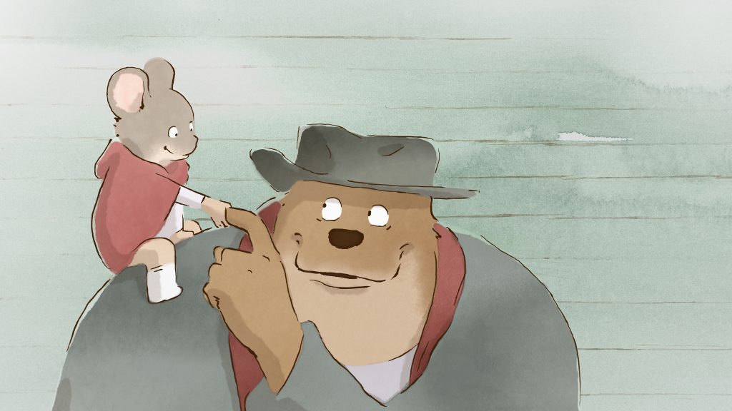 A animação francesa Ernest e Celestine conseguiu uma vaga entre os indicados a melhor animação