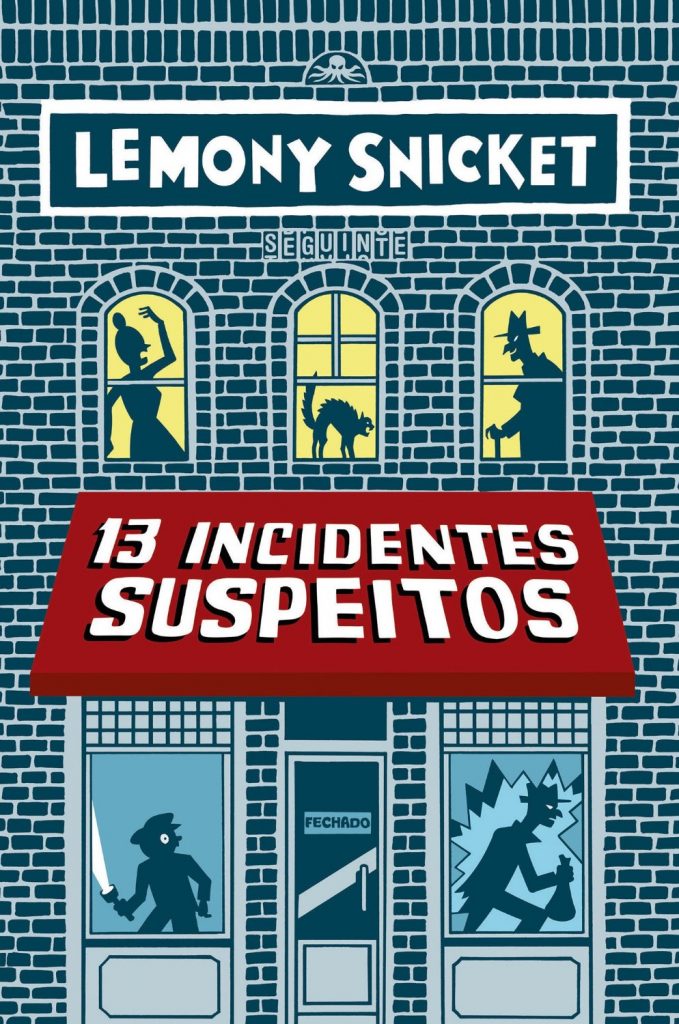 Capa do livro "13 incidentes suspeitos"