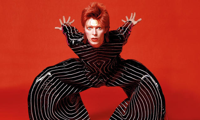 David Bowie como Ziggy Stardust 